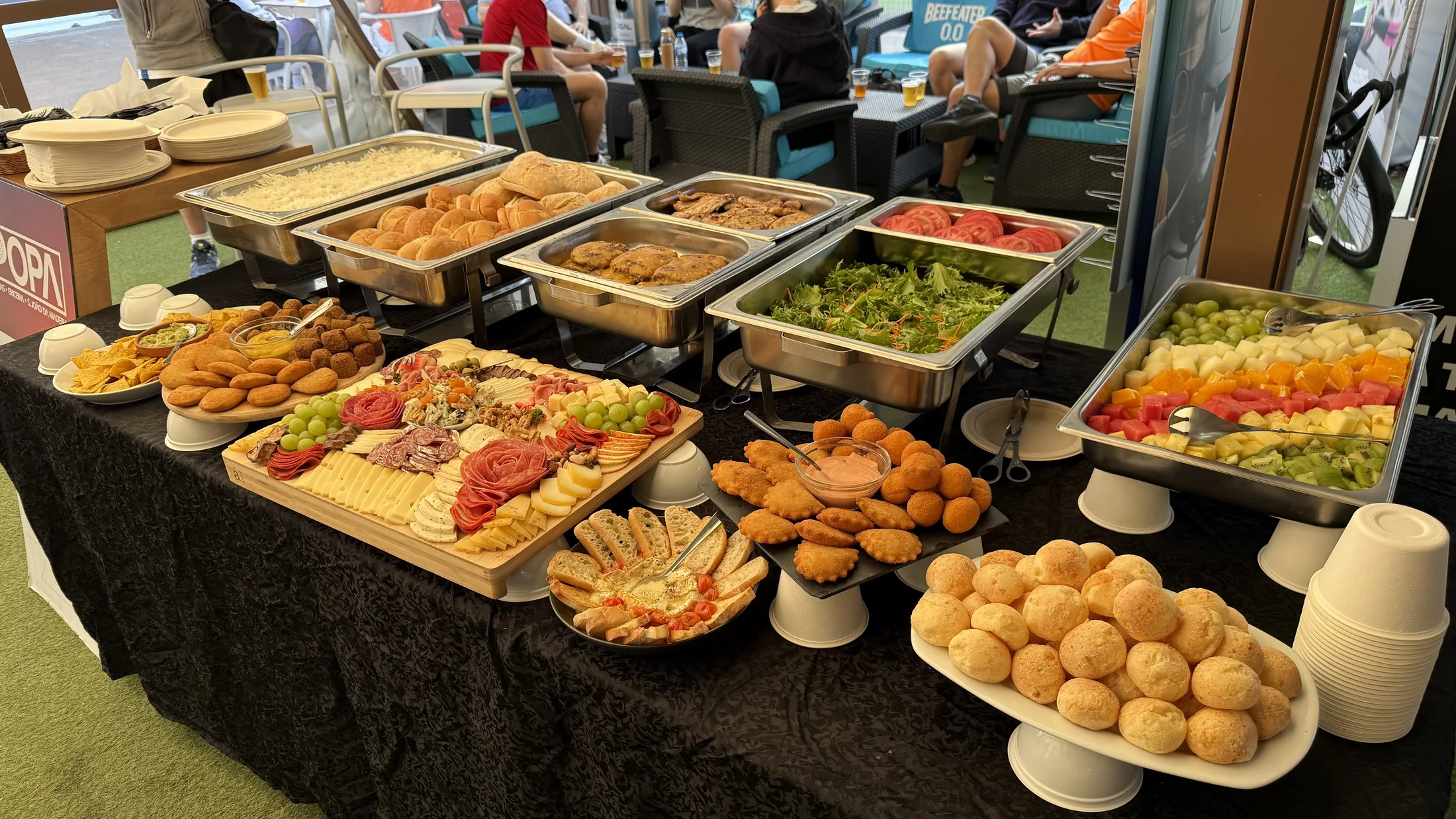 Almoço do evento