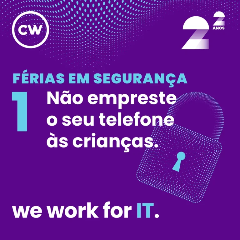 Férias em segurança com a CompuWorks Férias em segurança com a CompuWorks