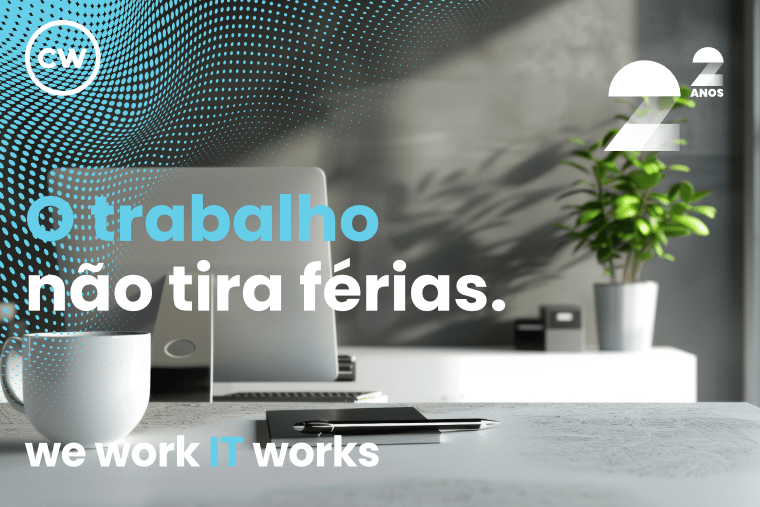 O trabalho não tira férias O trabalho não tira férias