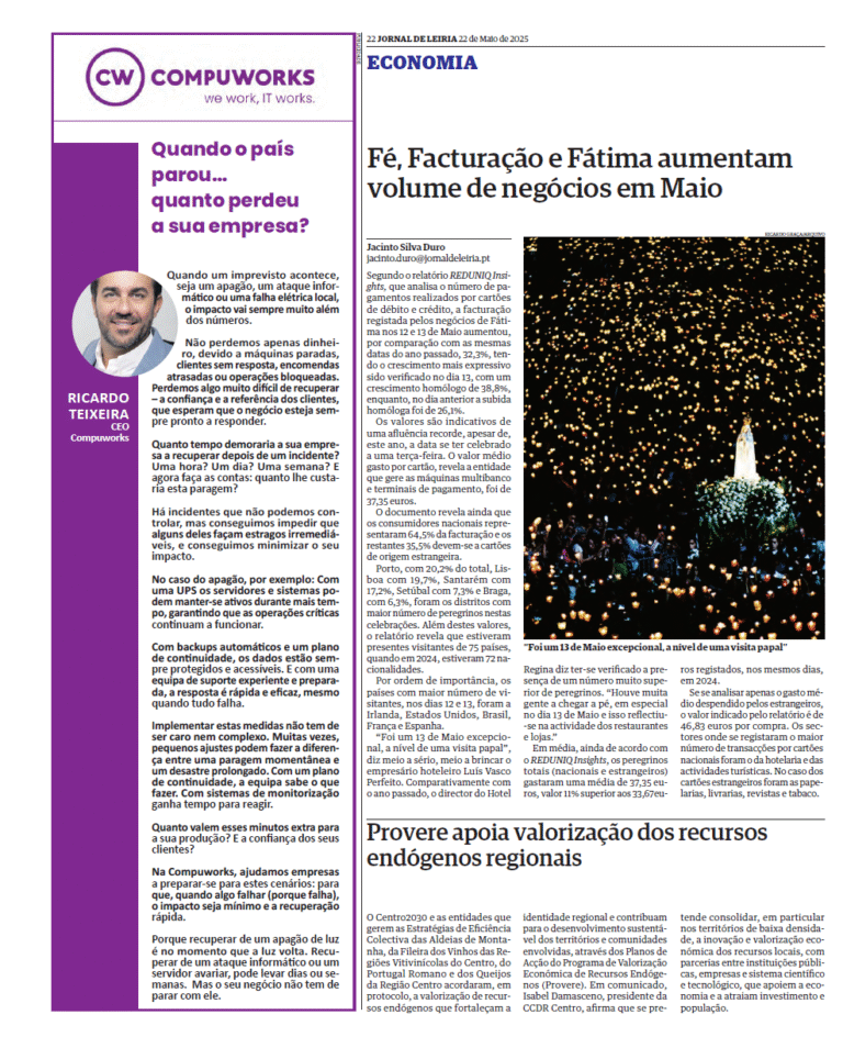 Jornal Leiria – Quando o país parou