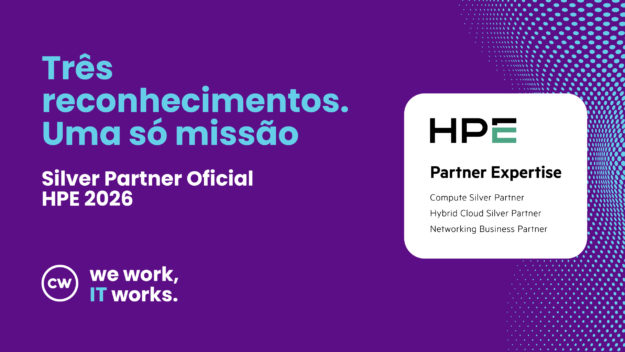 Compuworks é oficialmente Silver Partner da HPE nas áreas de Compute, Hybrid Cloud e Networking