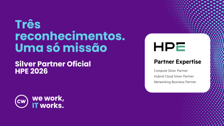 Compuworks é oficialmente Silver Partner da HPE nas áreas de Compute, Hybrid Cloud e Networking