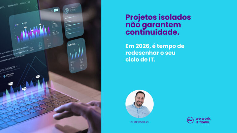Tecnologia não é um projeto, é um ciclo. E é aqui que muitas empresas falham Tecnologia não é um projeto, é um ciclo. E é aqui que muitas empresas falham