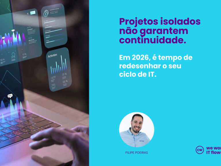 Tecnologia não é um projeto, é um ciclo. E é aqui que muitas empresas falham