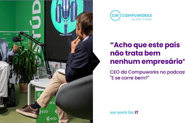Ricardo Teixeira, CEO da Compuworks, no podcast "E Se Corre Bem?", do ECO