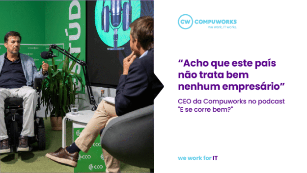Ricardo Teixeira, CEO da Compuworks, no podcast "E Se Corre Bem?", do ECO