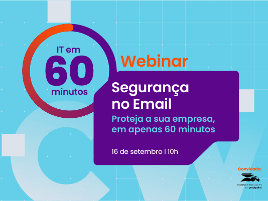 IT em 60 minutos: segurança no email em destaque na segunda edição