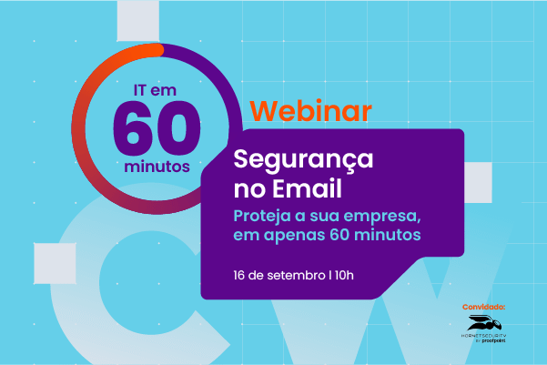 IT em 60 minutos: segurança no email em destaque na segunda edição